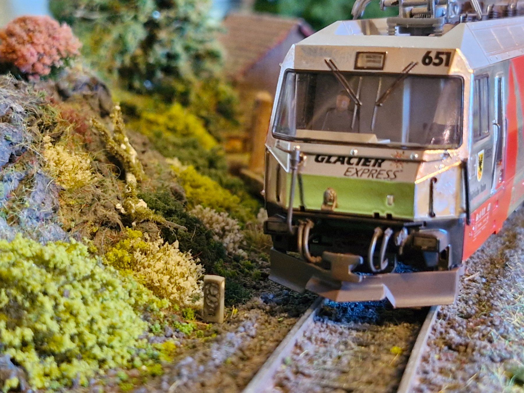 Bemo Modellini di ferrovie: BEMO RhB Ge 4/4 II HO Normalspur – Usato da Stans venduto da marlene330 4