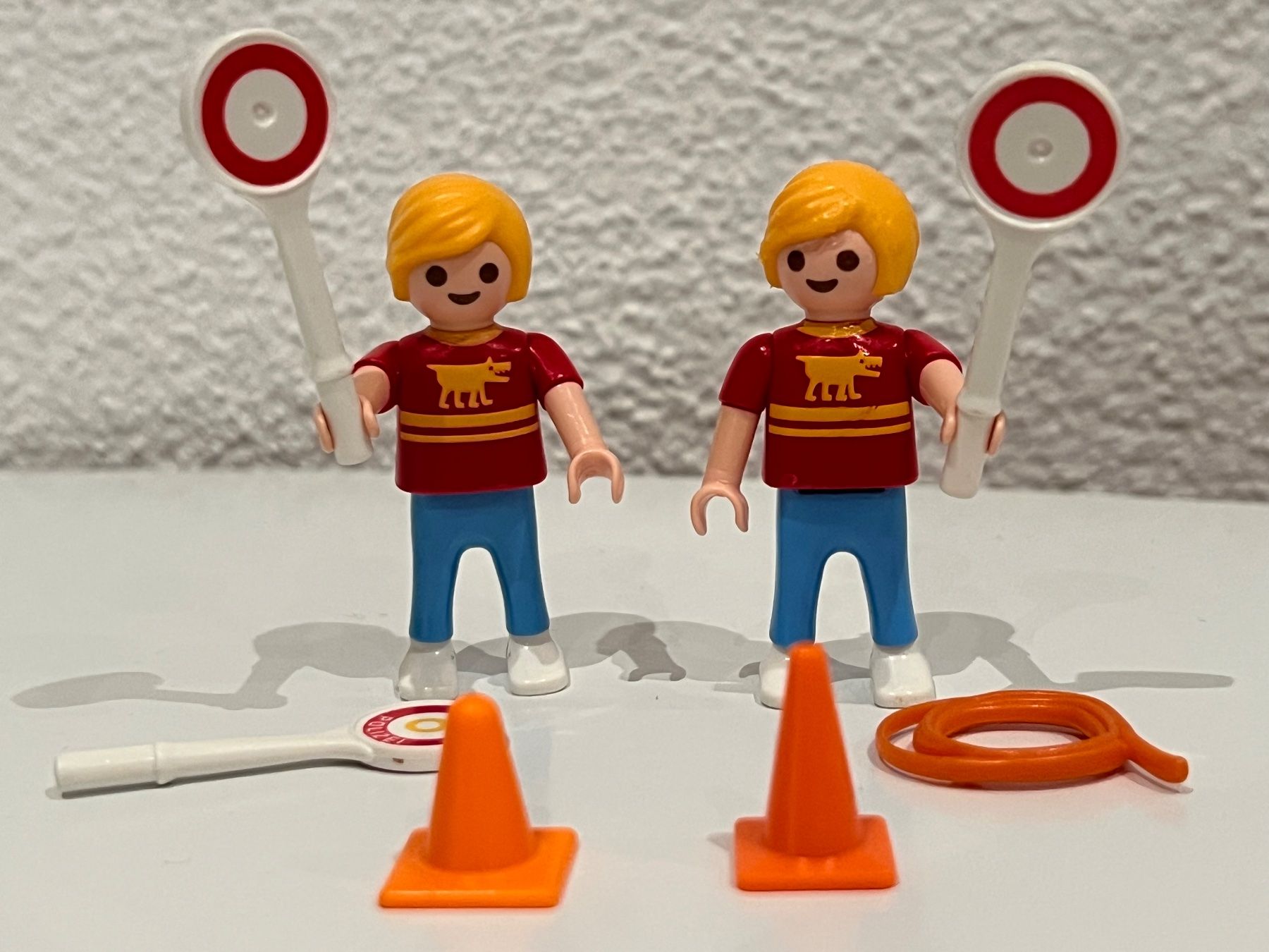 Playmobil Giocattoli: Playmobil Figuren Set: Zwillinge / Verkehrsschule – Usato da Brunnen venduto da Dirza78 1