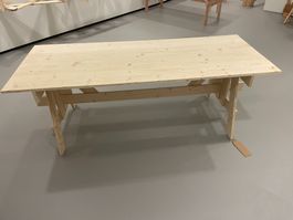 Table rectangulaire en bois neuve - Enzo Mari / MBAL