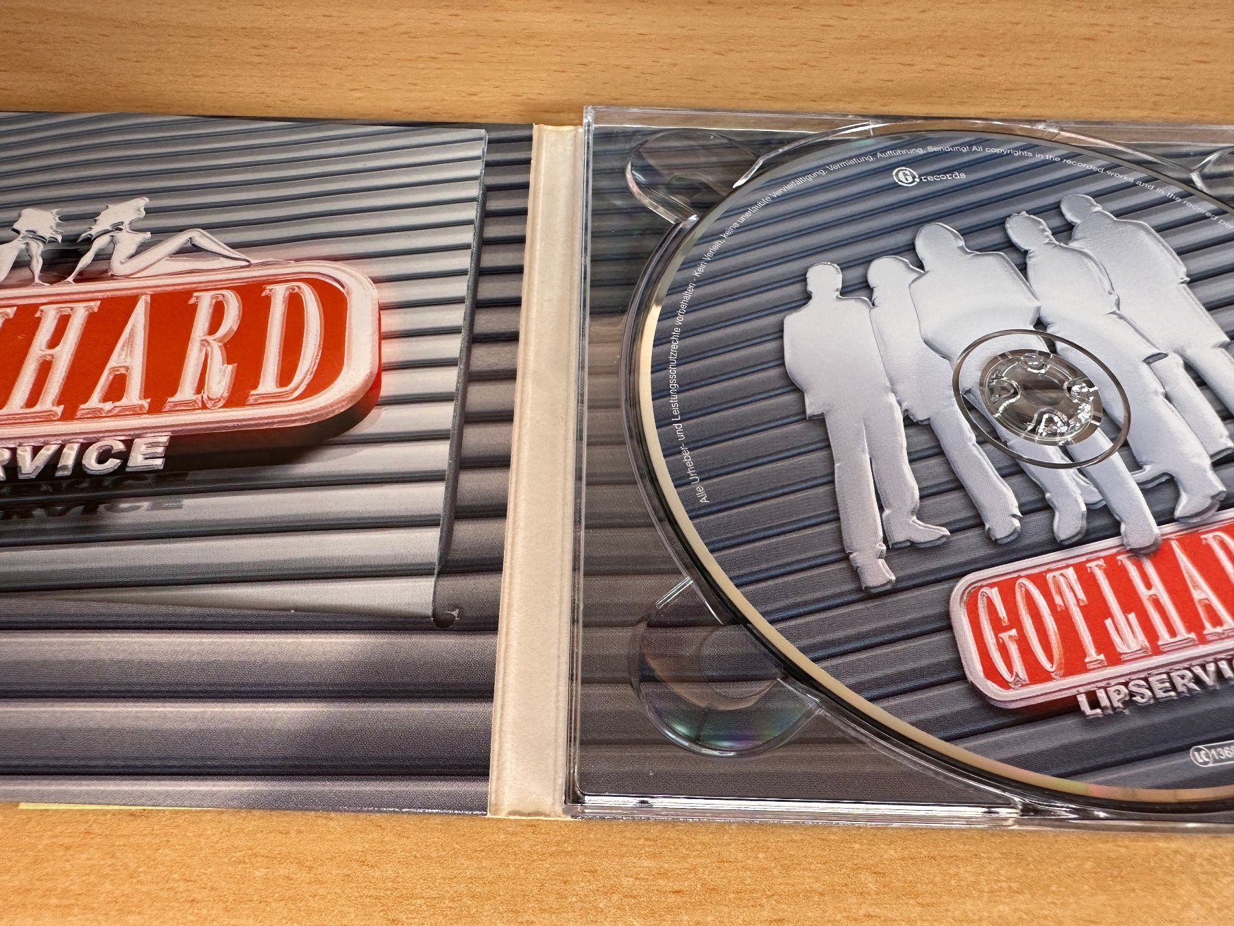 CD: Gotthard – Lipservice – Usato da Rikon im Tösstal venduto da Alpenmutz 2