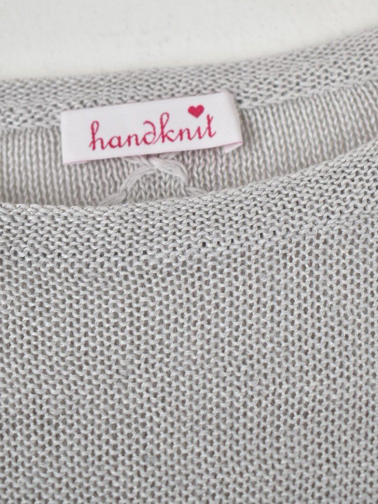 Maglioni & Felpe: handknit Kurzarm Pullover, grau, Gr.S, 100% Leinen – Usato da Nürensdorf venduto da 2ND_STORY 5