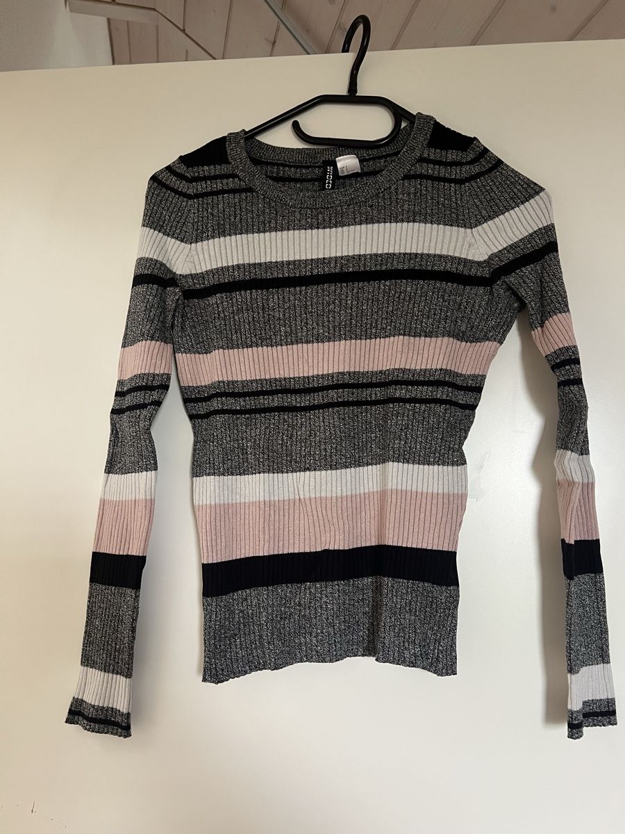 H&M Maglioni & Felpe: Ripp-Pullover gestreift H&M Gr. S  – Usato da Richterswil venduto da and_l726