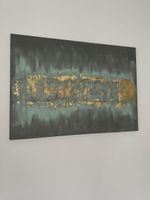 Moderne Kunst mit Goldfolie