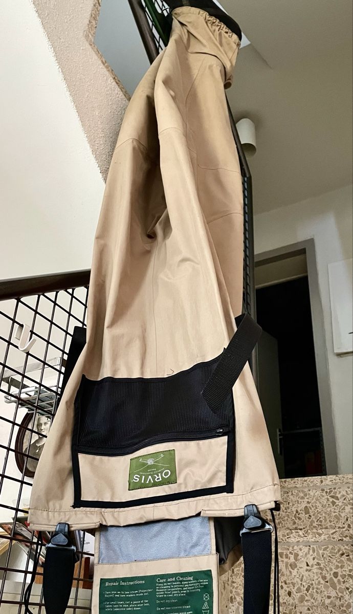 Orvis Pantaloni: Fischen Wat-Hose Orvis, Gr. 11-12, tadellos – Usato da St. Gallen venduto da Harley9000