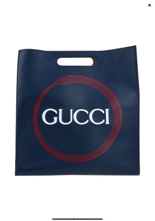 ON SALE - GUCCI leather shopping bag