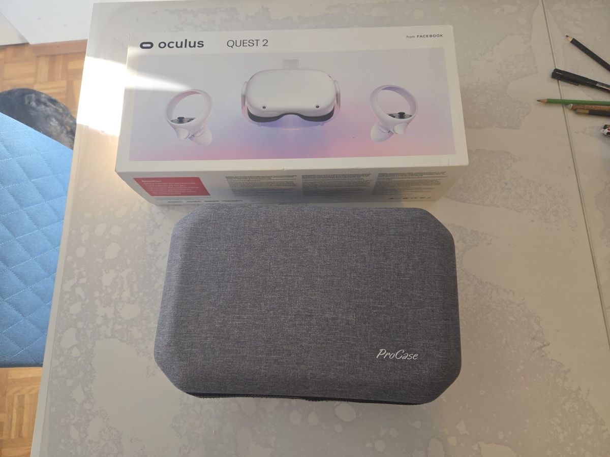 Meta Casco VR: META OCULUS QUEST 2 256 GO CASQUE VR – Nuovo (secondo la descrizione) da Givisiez venduto da dor_xb9k 7