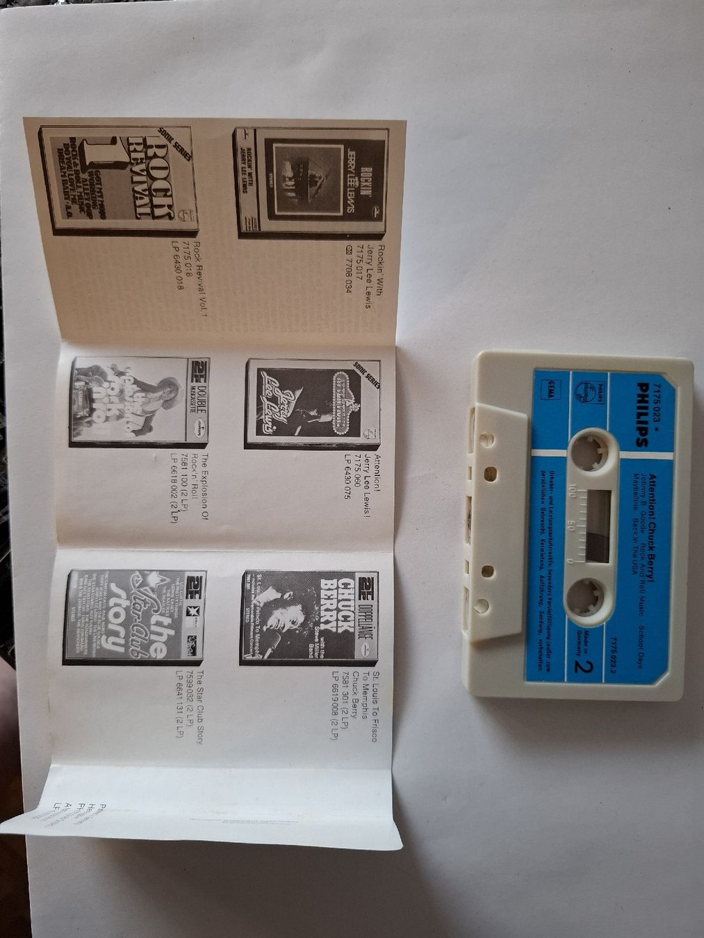 Musicassette: Chuck Berry K7 – Usato da Crémines venduto da Carambaaa 3