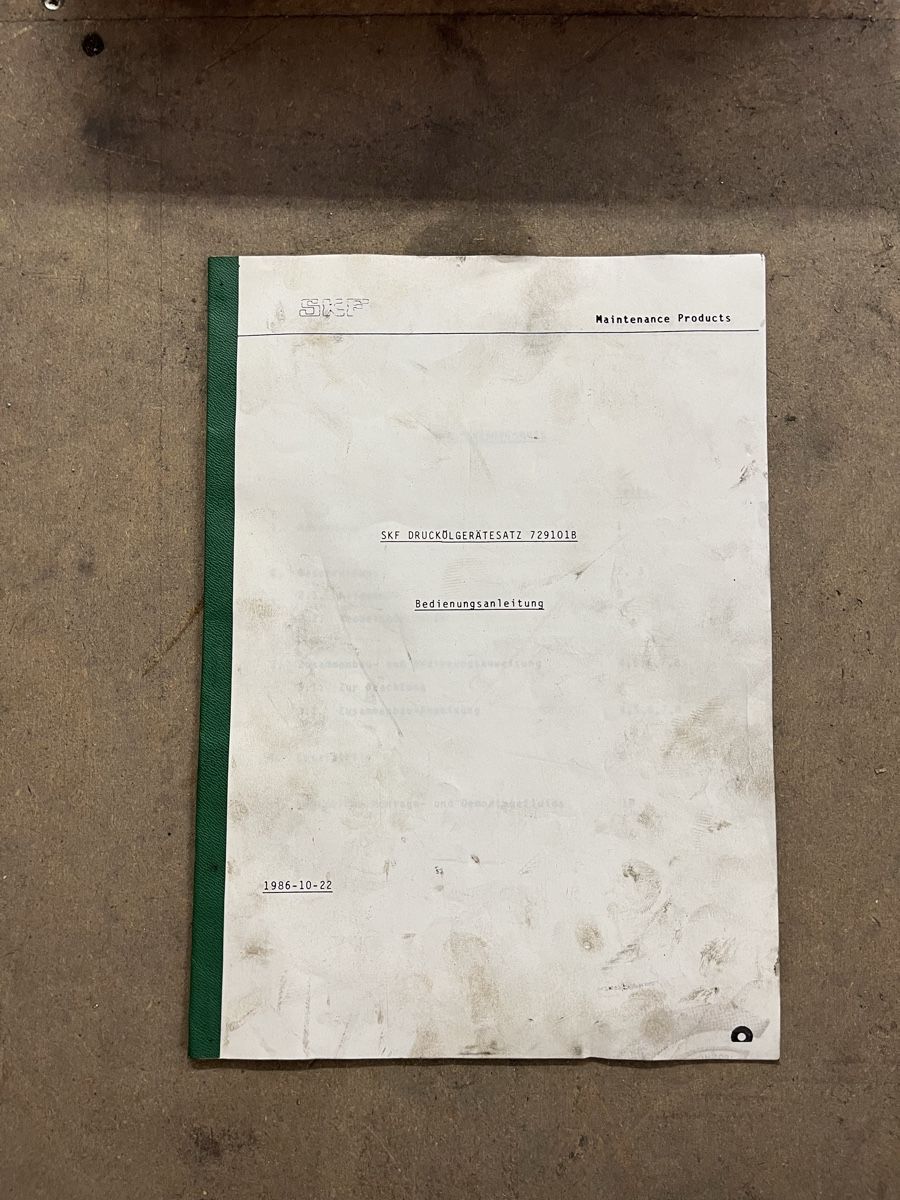 SKF Alle Werkzeuge: SKF Öl Einspritzgerät 729101  – Gebraucht aus Basel von FlorianKunz 2