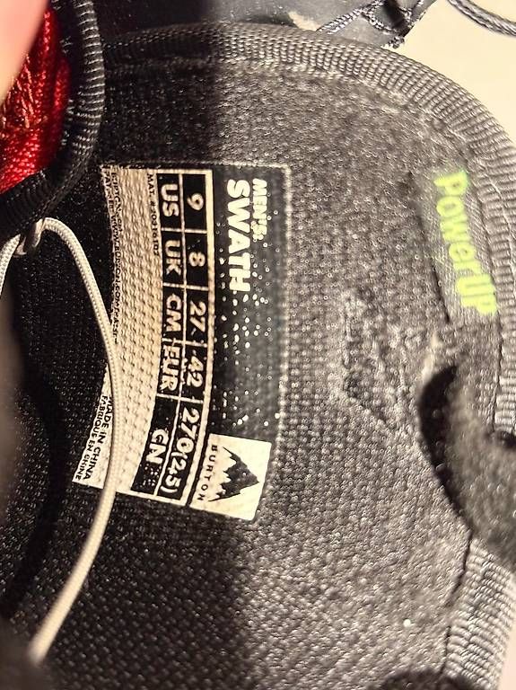 Scarpe da uomo: Burton Swath Mens Gr.42 – Usato da Sargans venduto da sonne046 4