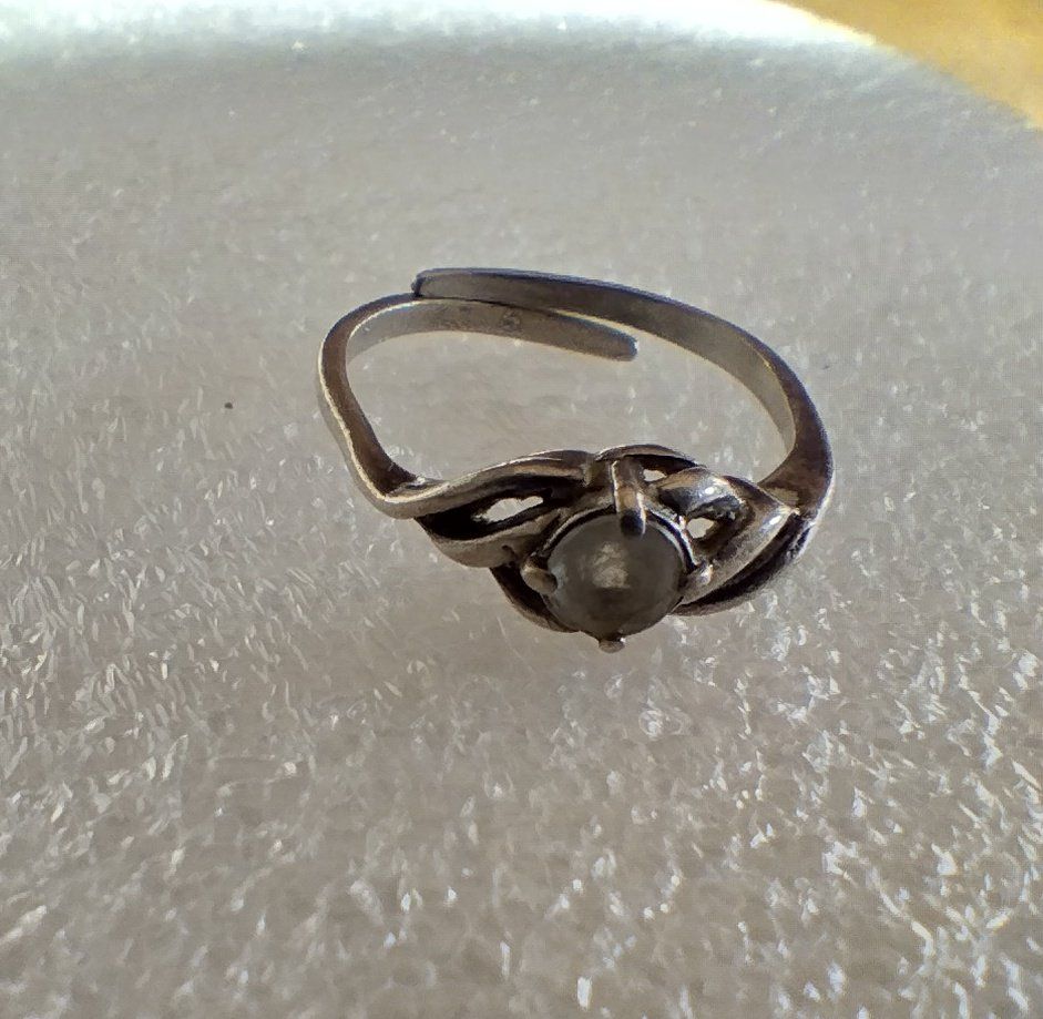 Anelli: VERSTELLBARER RING SILBER 925 – Usato da Romanshorn venduto da Glitzer-Paradies 1
