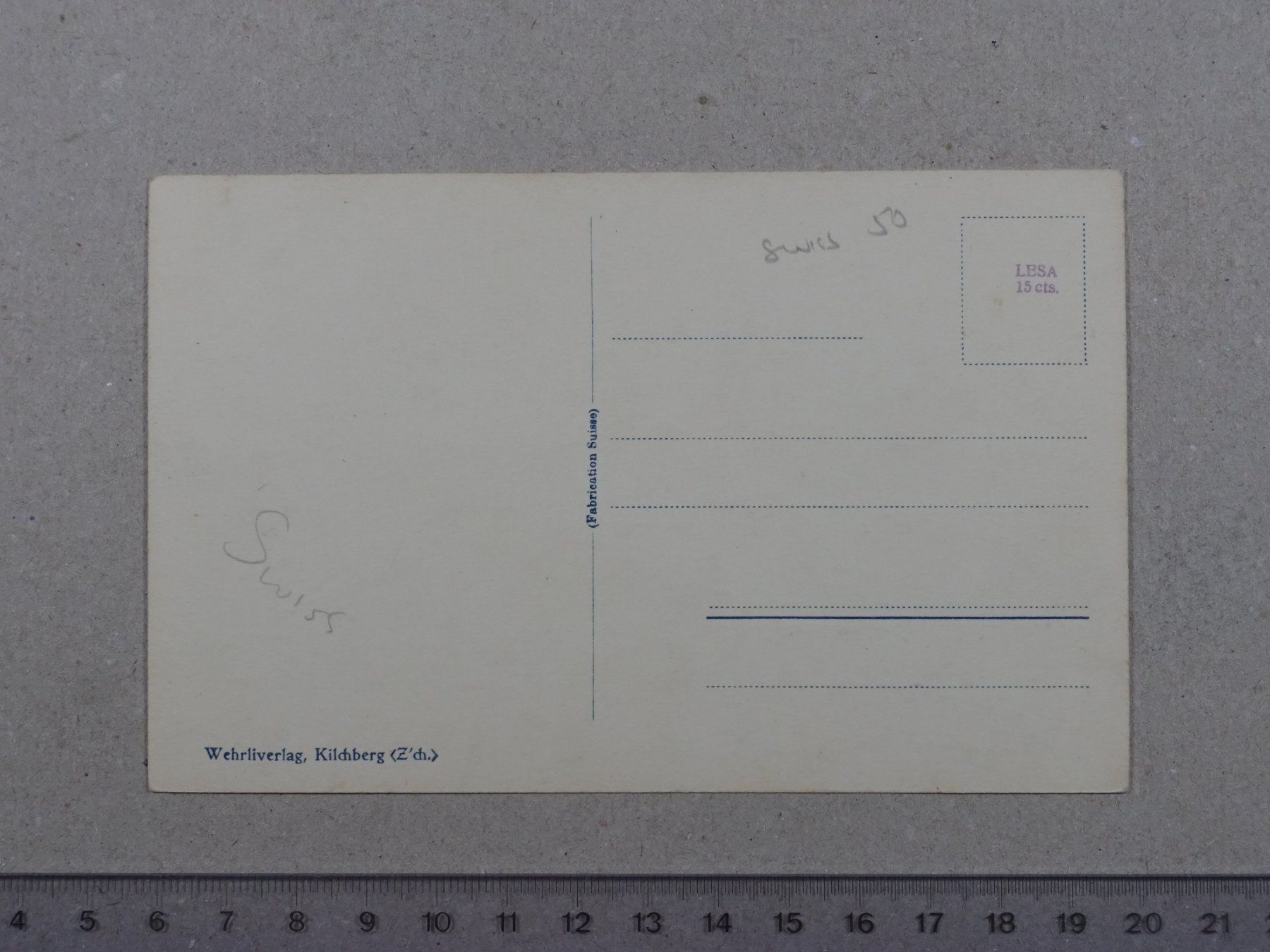 Cartoline postali: Basel – Usato da Lenzburg venduto da fh1 1