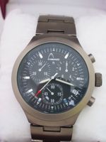 Titan Head Herren Uhr Chronograph Swiss ETA Werk