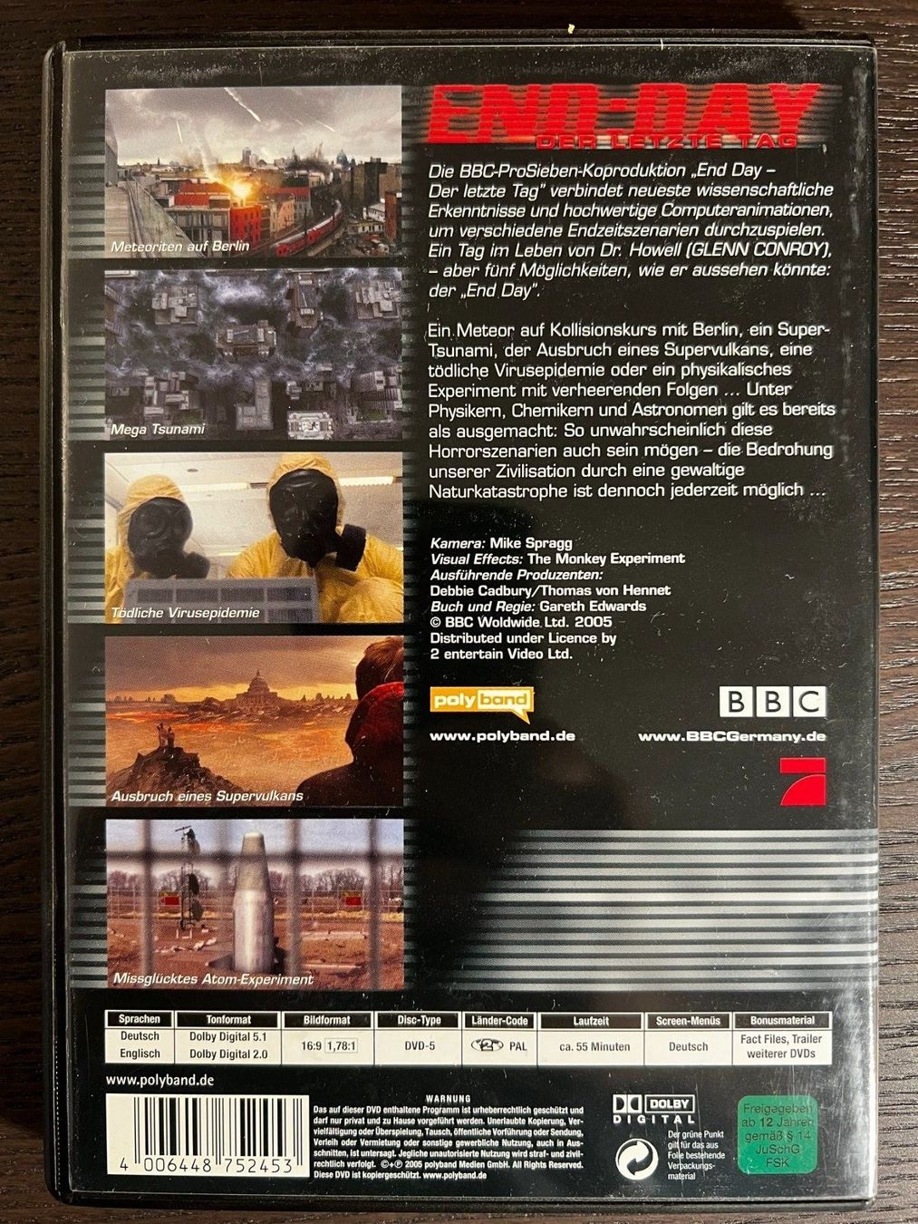Tutti i DVDs: End Day - Der letzte Tag – Usato da Zürich venduto da FilmFreunde 1