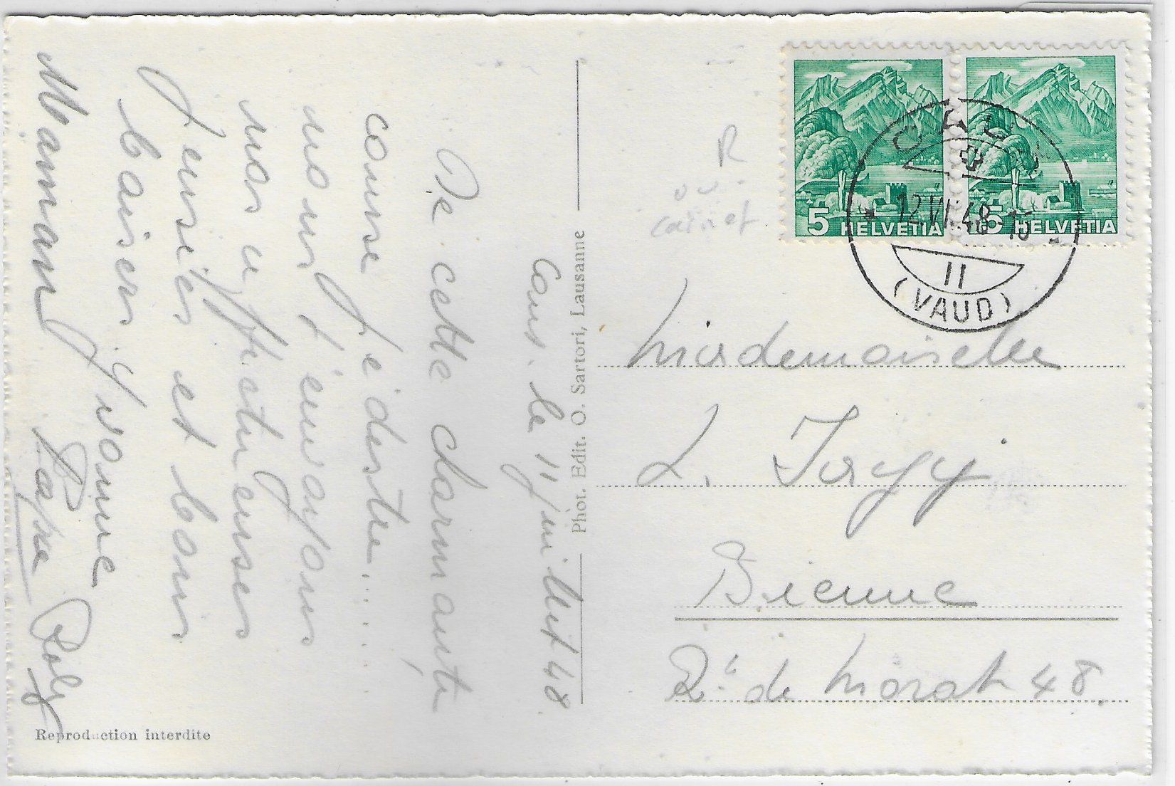 Cartoline postali: Souvenir de Caux - Multiview – Usato da Ettingen venduto da Kartenplanet 1