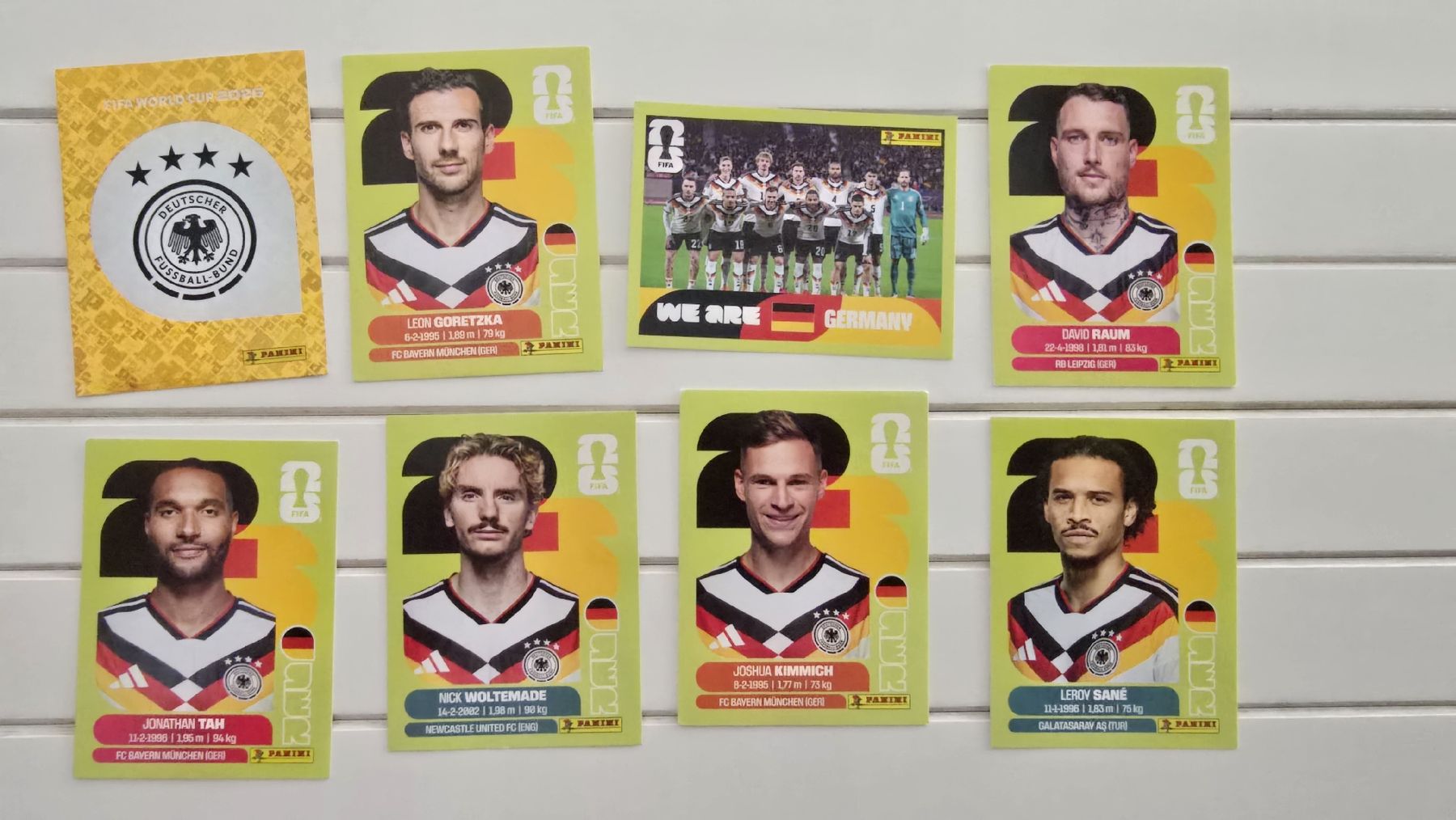 Panini Cartes à collectionner: Panini FIFA World Cup 2026 Germany GER – Neuf (Voir description) à Aesch ZH par Strandhaus