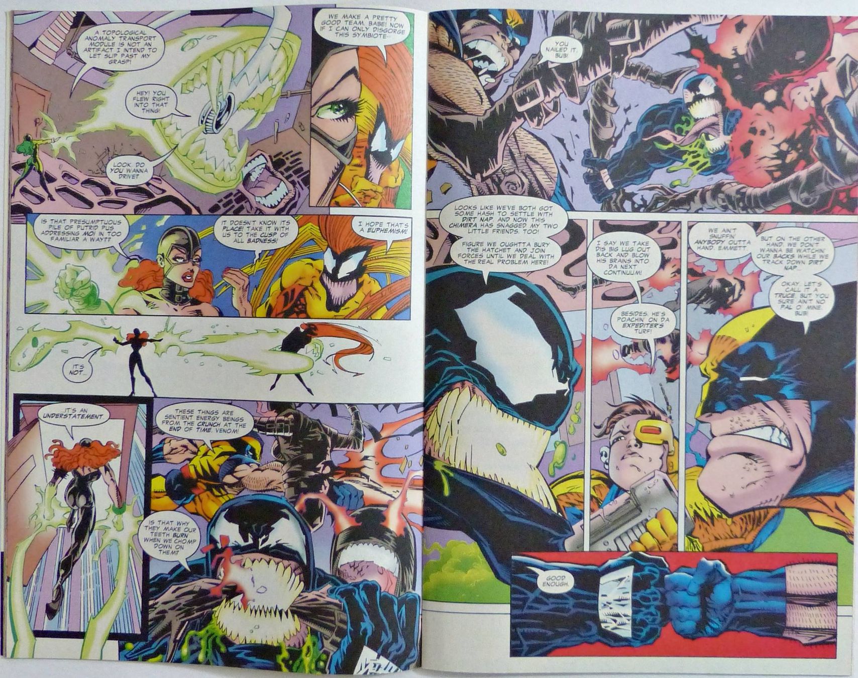 Fumetti: VENOM WAR WITH WOLVERINE - TOOTH & CLAW #2 MARVEL 1997 – Usato da Lugano venduto da YouWantUS 2