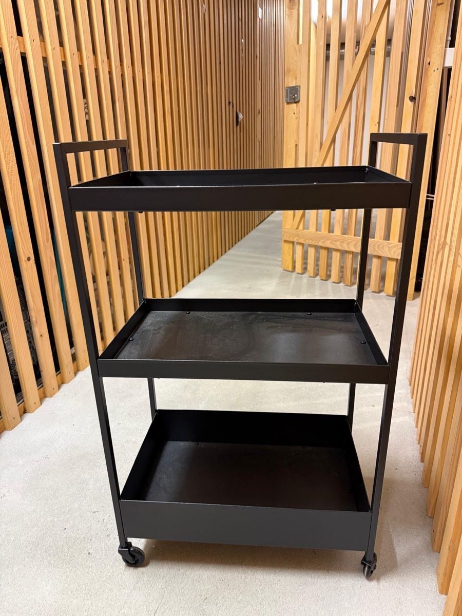 Ikea Komplettküchen: Servierwagen schwarz – Neu (gemäss Beschreibung) aus Rümlang von G_Rohrer