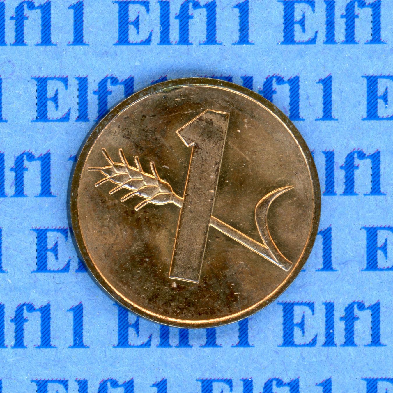 Tutti le monete: CHF___0.01 1974 -vz 1 Rappen – Usato da Widnau venduto da Elf11 1