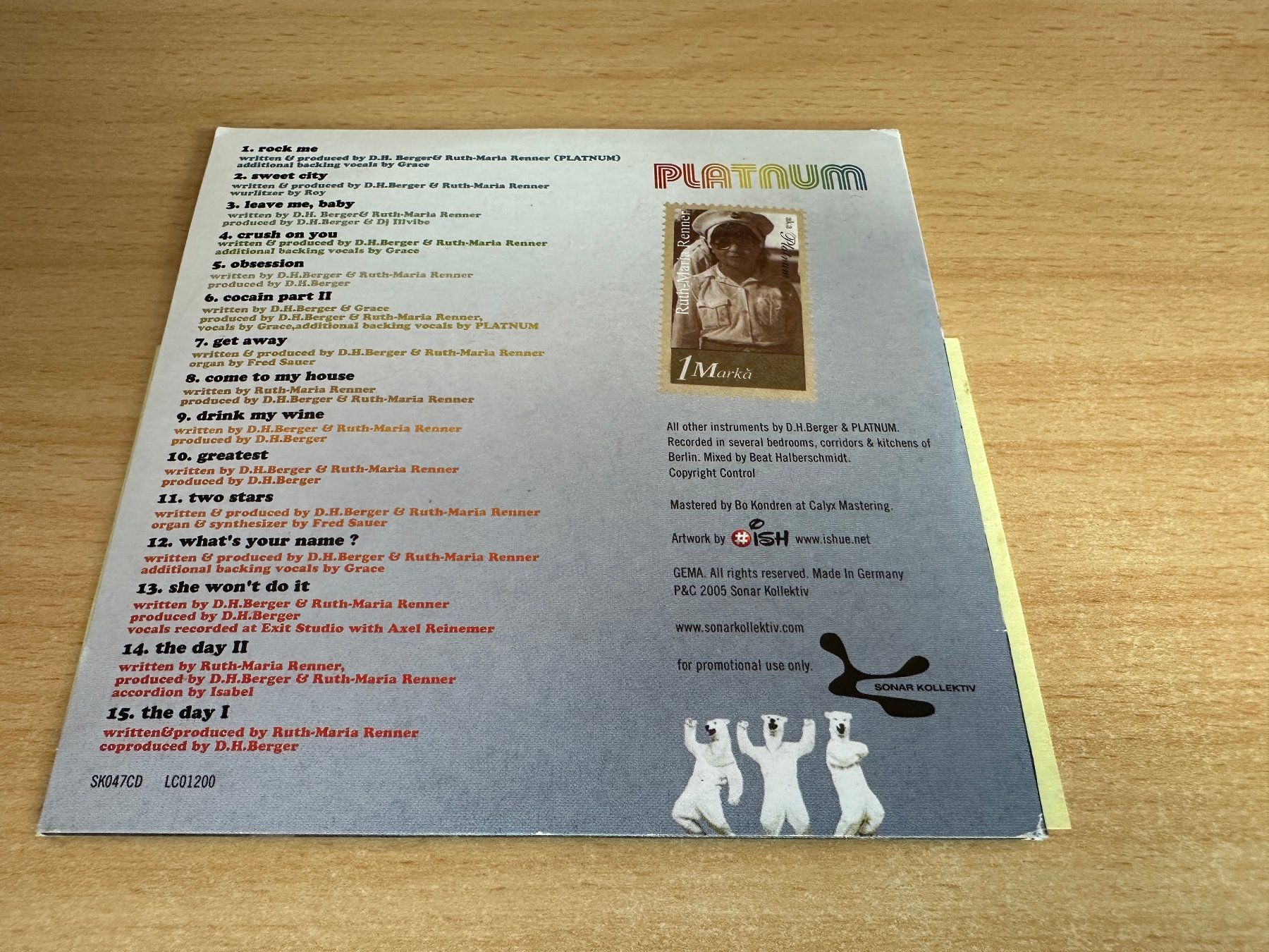 CD: Platnum – Rock Me – Usato da Rikon im Tösstal venduto da Alpenmutz 1
