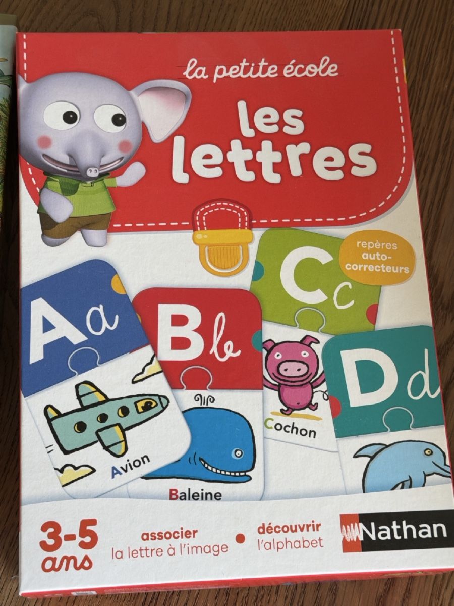 Giochi: Letters/Buchstaben/les lettres - Nathan – Nuovo (secondo la descrizione) da Glattfelden venduto da Neuf09