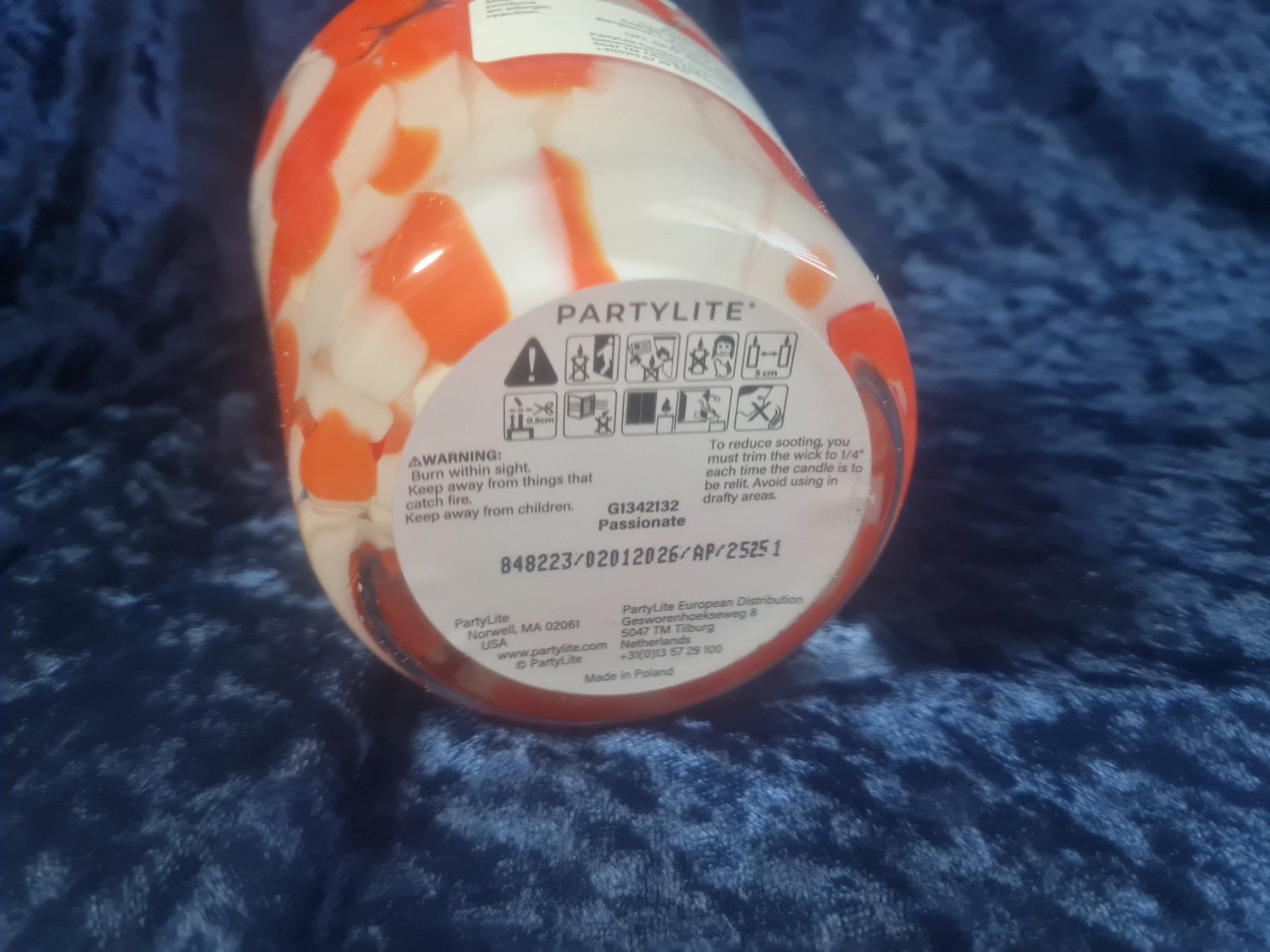 Partylite Candele: PartyLite - 2-Docht-Glas Passionate, Mood – Nuovo e nell'imballaggio originale da Othmarsingen venduto da Kleibai 2