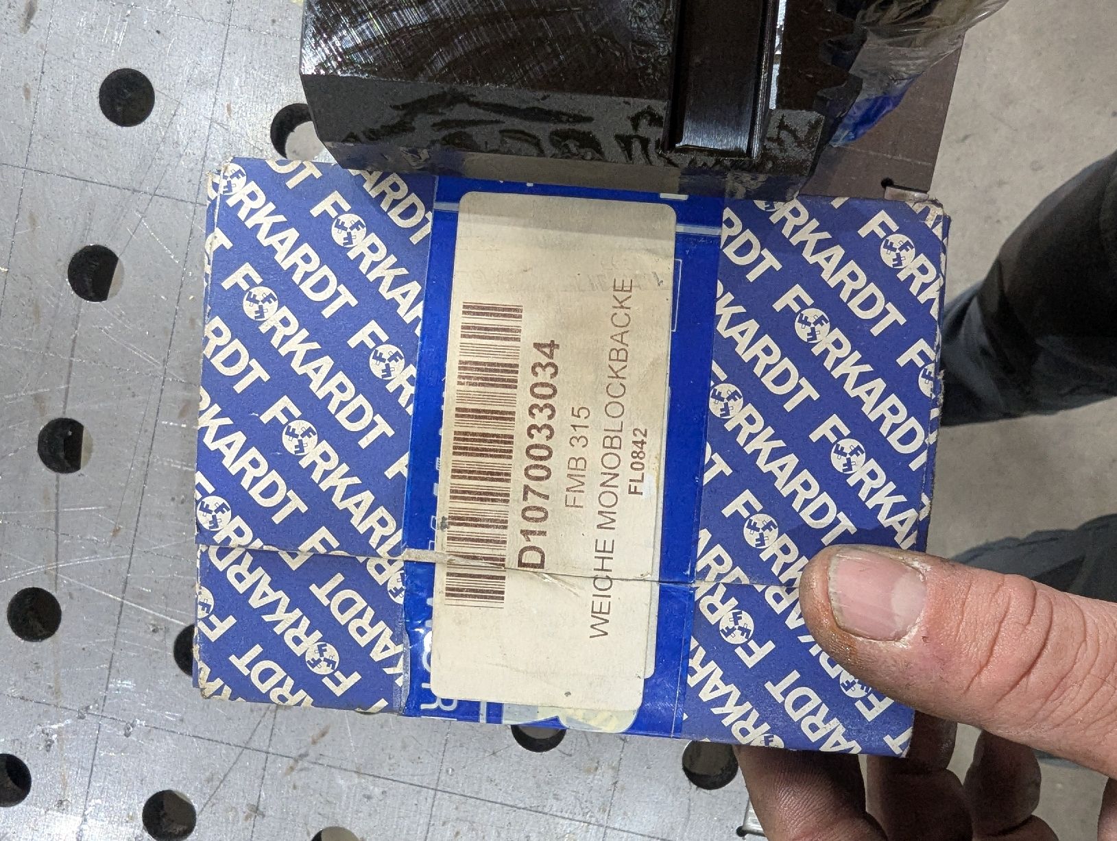 Altro per industria metallurgica: Weiche forkardt bohrbacken/drehbacken – Nuovo e nell'imballaggio originale da hinterforst venduto da seppli35 1