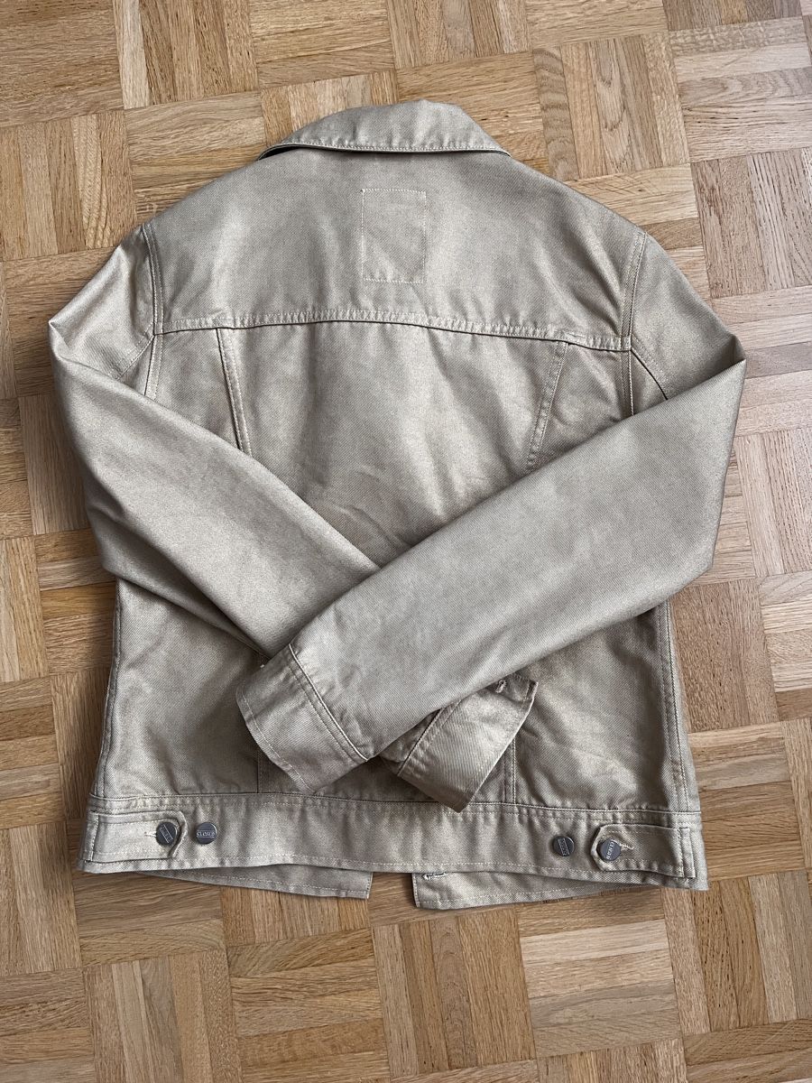 Closed Giacche: CLOSED® Jeansjacke beige Gr. L – Usato da Zürich venduto da Kleanthy 4