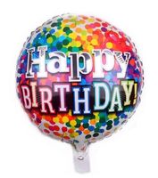 Folienballon Happy Birthday