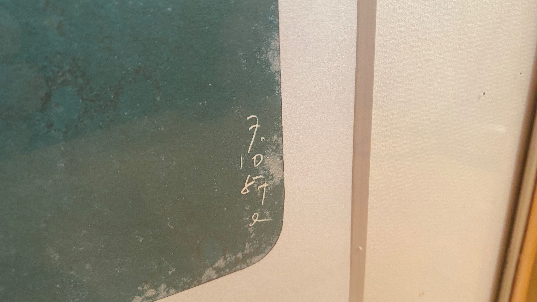 Grafica & Litografie: Hans Erni Kunstbild / Mädchen mit Tauben – Usato da Möhlin venduto da Indiana02 3