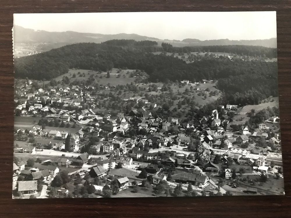 HEDINGEN ZH Flugaufnahme, Flugfoto Werner Friedli, 1965 (Gebraucht) in ...