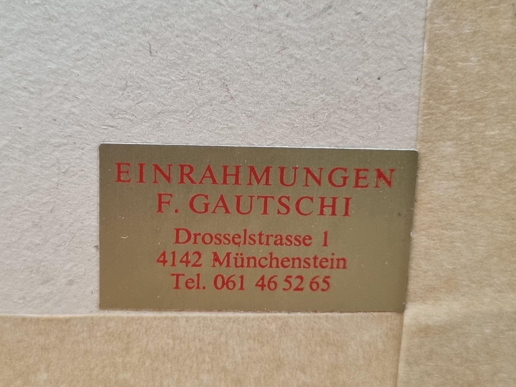 Grafica & Litografie: Originale Lithographie Hans Erni, handsigniert 1955 – Usato da Lenzburg venduto da freedomky 7