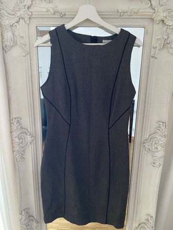 Graues Businesskleid H&M Gr. 40 eher 38