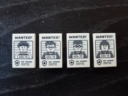 Lego Platte "Wanted!"