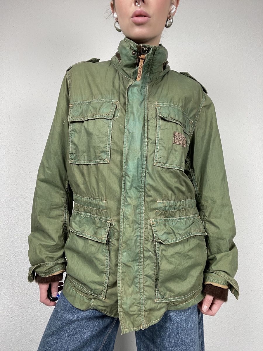 Diesel Jacken: Diesel Jacket, Olive Green, Size Medium – Gebraucht aus Knonau von Grapesvintage 8