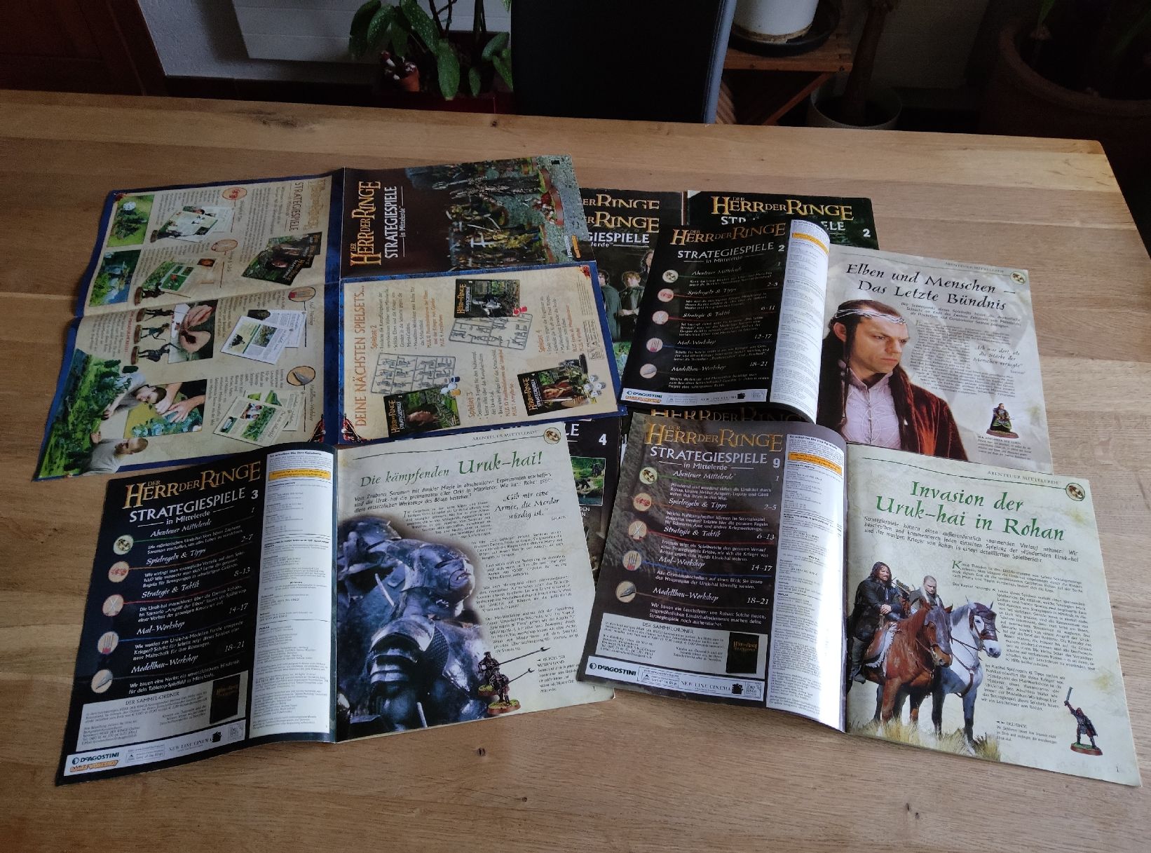 Spiele: "Herr der Ringe"-Sammelhefte - Tabletop-Spiel – Gebraucht aus Zofingen von  7