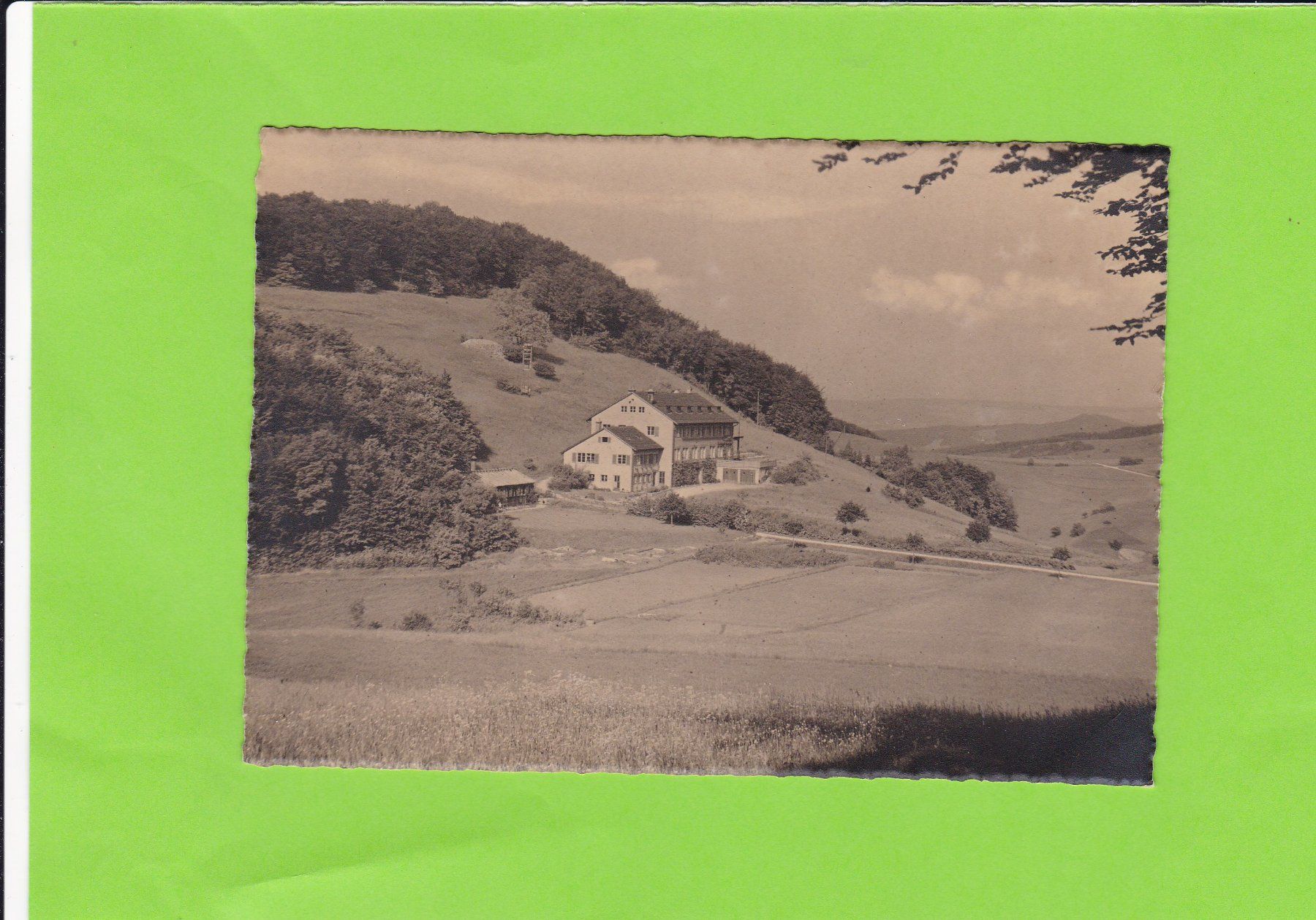 Cartoline postali: Volksbildungsheim Herzberg ASP  AG – Usato da St. Peterzell venduto da neckertal