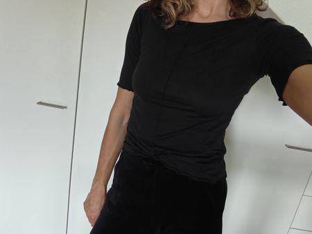 Shirt Collectif mon Amour black size S 