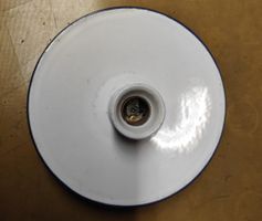 Vintage Emaile-Lampe