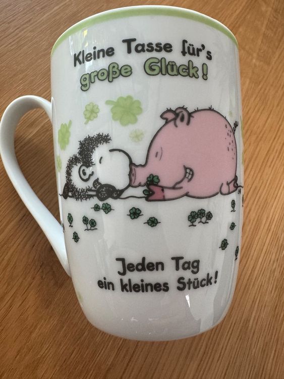 Tasse „Glück“ von sheepworld Kaufen auf Ricardo