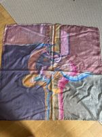 Seidentuch farbig gemustert