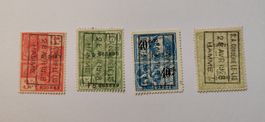 Belgien Fiskalmarken 1928