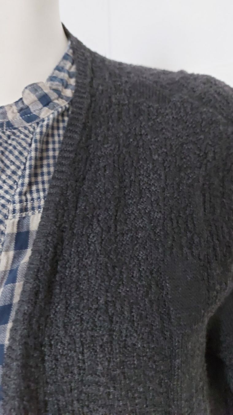 Jacken: Bohemia Cardigan mit Wolle gr.M ,Grau – Gebraucht aus langenthal von rundholz7 3