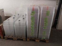 Anzucht-/Aufzuchtbecken mit transparentem Deckel