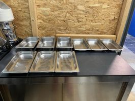9 x 1/3 Gastronorm Behälter Blanco 3x3
