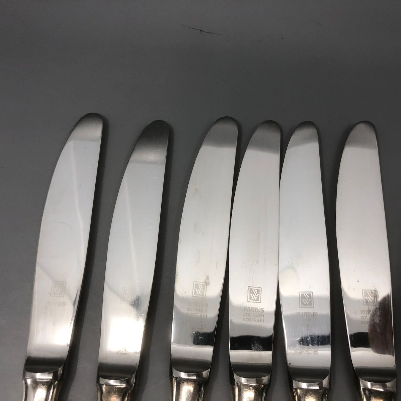Posate: 6 Messer versilbert Wirths – Usato da Basel venduto da Tiabeanie 4