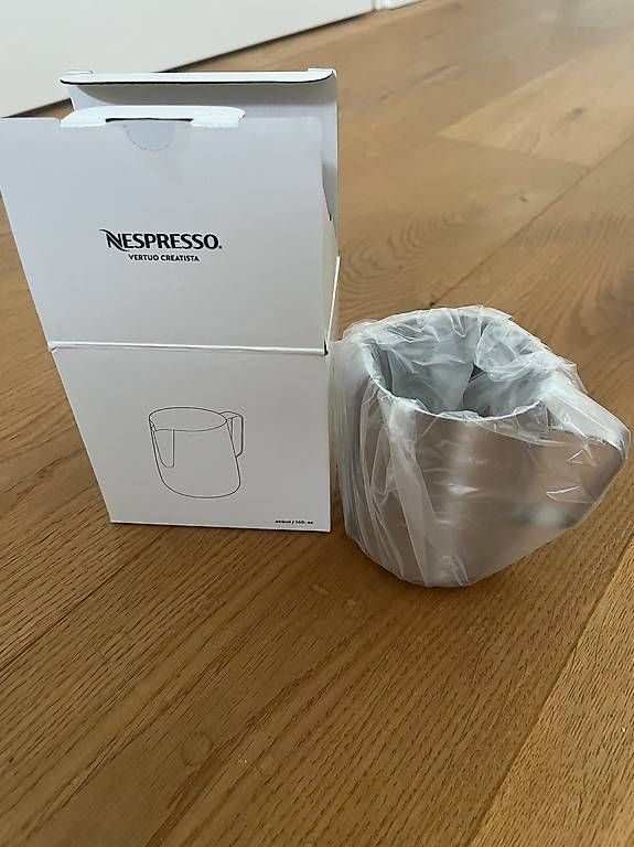 Kaffeemaschinen & Espressomaschinen: Nespresso Vertuo Creatista Chrom Milchkännchen – Neu und originalverpackt aus Murten von bea_n5yn