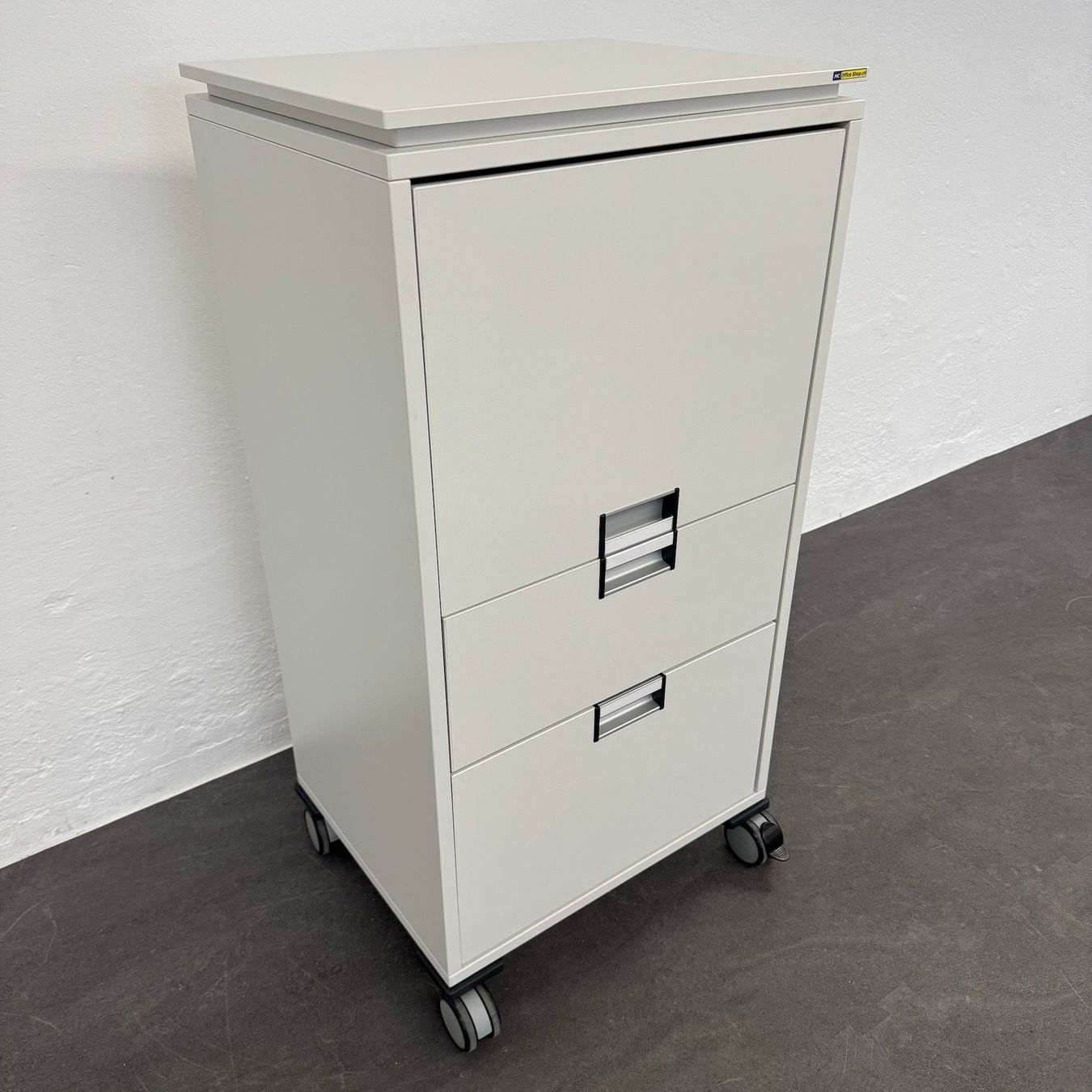 Banconi: Steelcase Moby Roll-Caddy - Weiss - mit Vollmantelschublade – Usato da Schönenwerd venduto da mcofficeshop 2