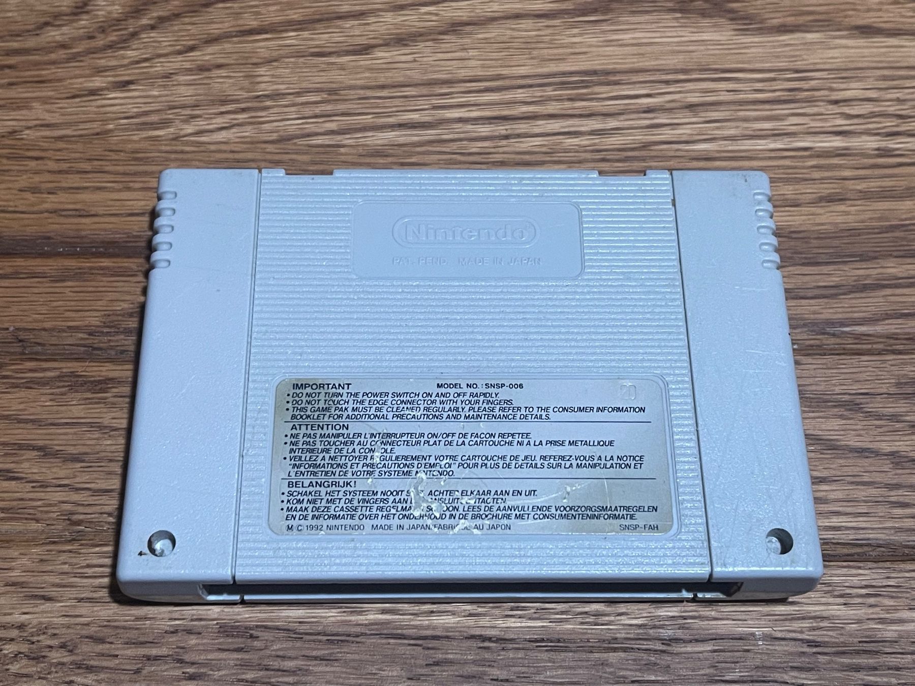 Nintendo Giochi: SNES Secret of Evermore Modul PAL – Usato da Zuerich venduto da Dorsi 1