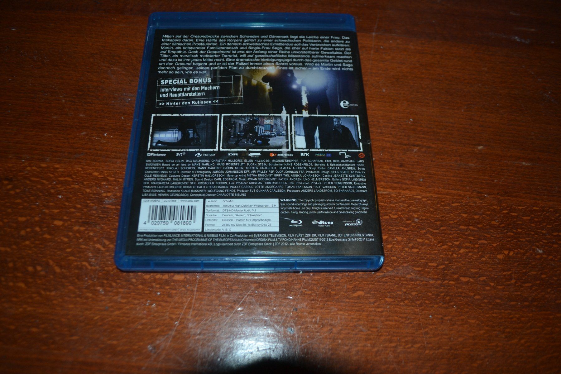Tutti i DVDs: Die Brücke Staffel 1 – Usato da Laupen ZH venduto da chefdom 1