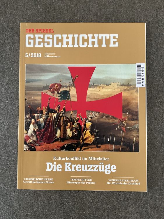 Riviste & Magazine: Der Spiegel Geschichte 5/2018: Die Kreuzzüge -Top Zustand! – Usato da Jegenstorf venduto da BAVARIA4CH